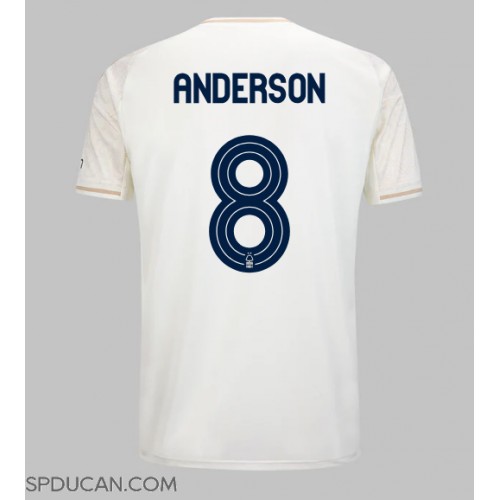 Muški Nogometni Dres Nottingham Forest Elliot Anderson #8 Gostujuci 2025-26 Kratak Rukav